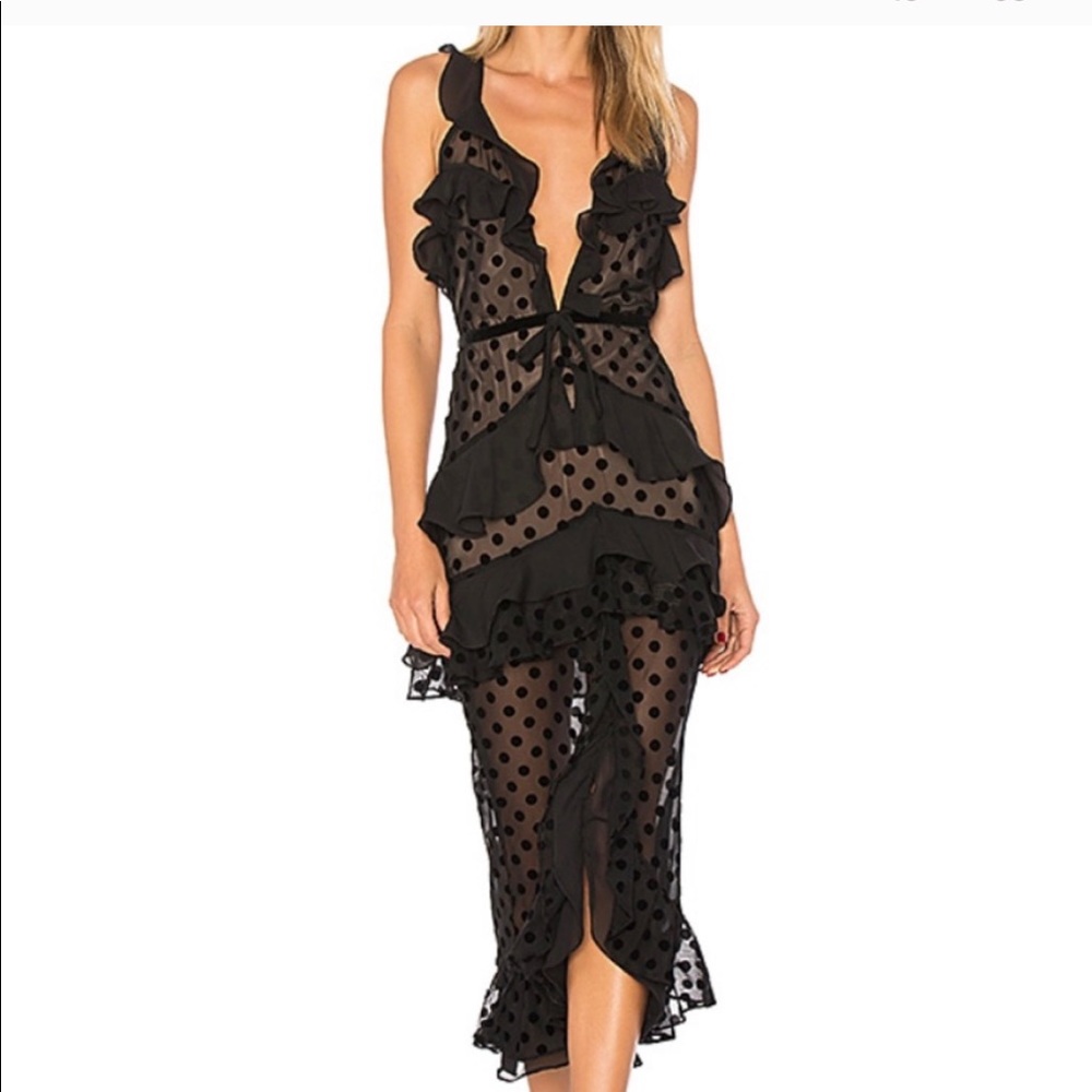 For the Love of Lemons dress dottie black.